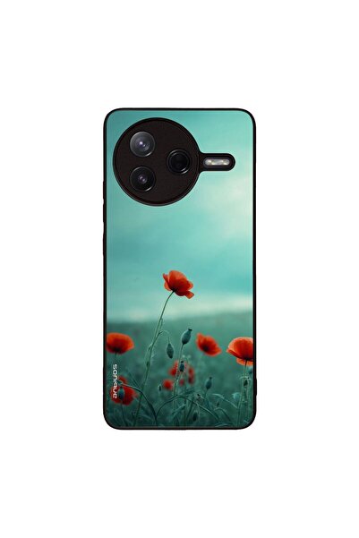 Sonique Θήκη Sunset in Eden Series για Xiaomi Poco F7 Pro 5G Scarlet Poppy