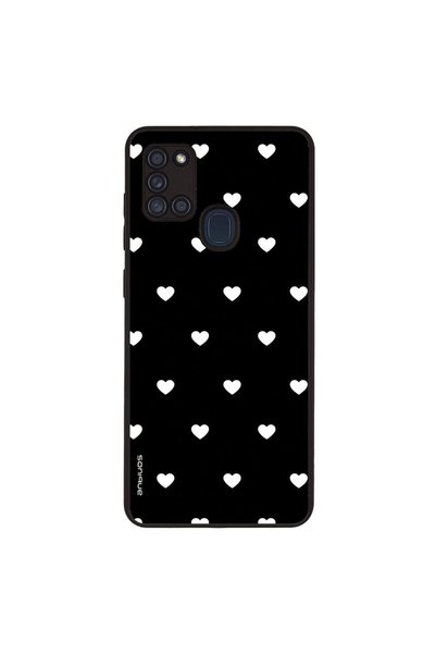 Sonique Θήκη Heart Series για Samsung Galaxy A21s Μαύρο 02
