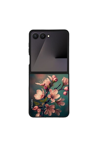 Sonique Θήκη Sunset in Eden Series για Samsung Galaxy Z Flip 7 Almond Blossom