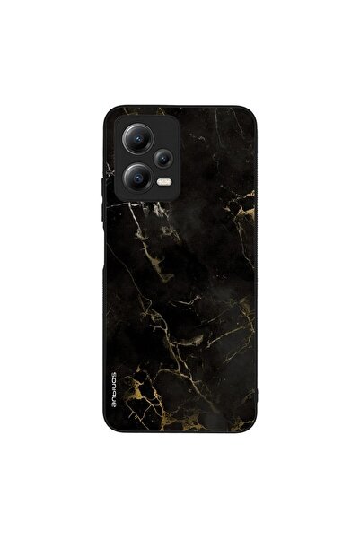 Sonique Θήκη Marble Series για Xiaomi Redmi Note 12 5G / Poco X5 5G Μαύρο 01