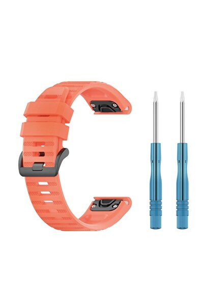Sonique Λουράκι Σιλικόνης Stripe Band για Garmin Fenix 5/5 Plus/6/6 Pro/7/Sap...