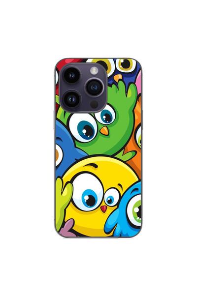 OEM Husa compatibila cu Apple iPhone 15 Pro Silicon Gel Tpu Model Bufnite Col...