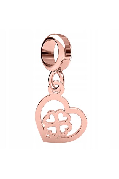 Larezo pandantiv, element decorativ, Model Trifoi Inima Mica Cu Frunza De Tri...