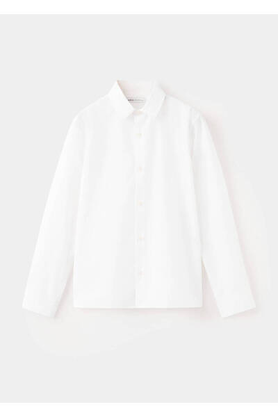 MANGO Kids Pamuklu Oxford gömlek