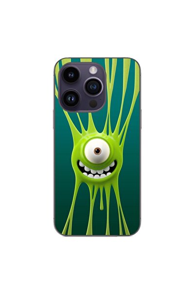 OEM Husa compatibila cu Apple iPhone 15 Pro Silicon Gel Tpu Model Monster Inc