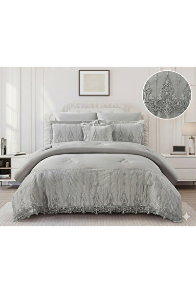 ALMIAAD Double Bed Sheet Summer Cool - Microfiber - 6 Pieces - Summer Quilt 6...