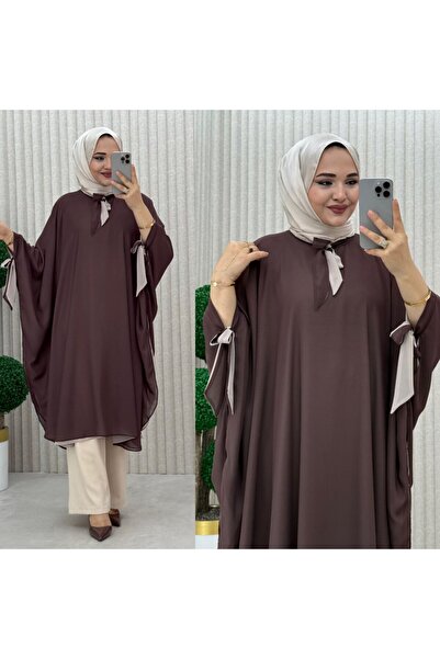 Sundussaracmoda Nazen Panço Kahverengi