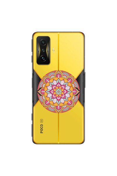 Other Xiaomi Poco F4 Gt Mandala D103 Transparent Silicone TPU Θήκη