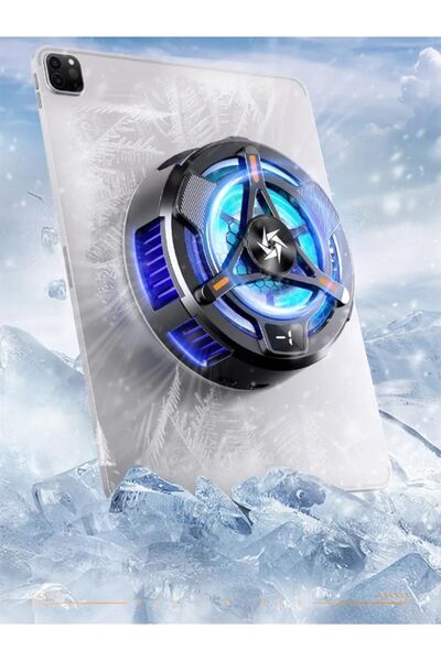 Generic High-performance instant cooling fan with magnet and RGB function, se...
