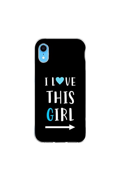 OEM Θήκη συμβατή με Apple iPhone XR, από σιλικόνη gel TPU, με σχέδιο Ζευγάρια...