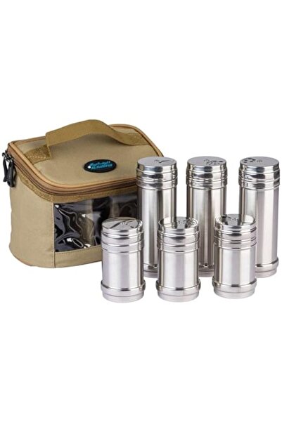 Generic Al Rimaya 6-piece spice jar set, 22-4229