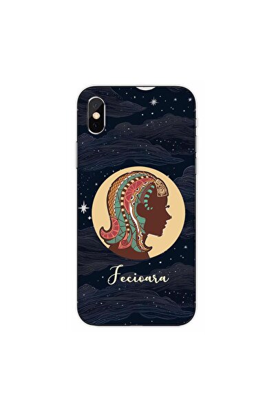 OEM Husa compatibila cu Apple iPhone XS Max Silicon Gel Tpu Model Horoscop Fe...