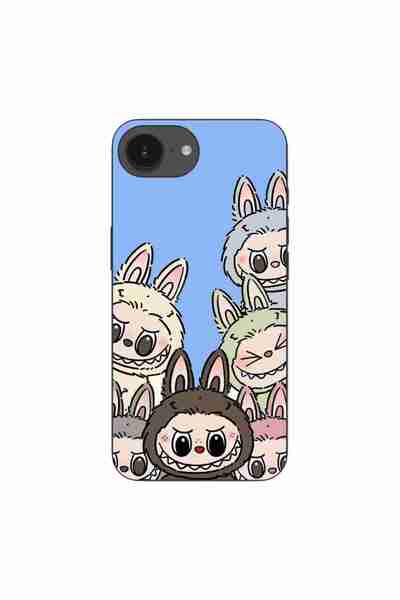 OEM Husa compatibila cu Apple iPhone 16e Silicon Gel Tpu Model Labubu Pattern...