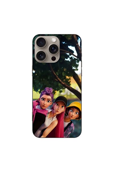 OEM Husa compatibila cu Apple iPhone 16 Pro Max Silicon Gel Tpu Model KPop De...
