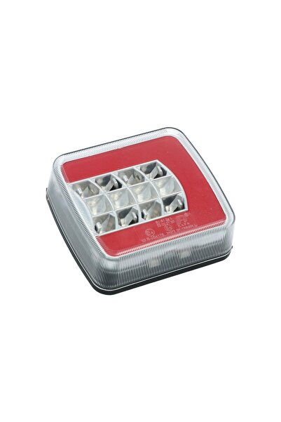 Carpoint Lampă stop spate LED, 104 x 97 x 40mm, 12V, 5 funcții, Stânga