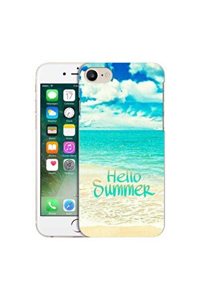 OEM Θήκη συμβατή με Apple iPhone 7, από σιλικόνη gel TPU, μοντέλο Hello Summer