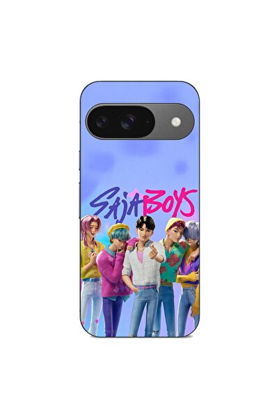 OEM Husa compatibila cu Google Pixel 9 Pro Silicon Gel Tpu Model KPop Demon H...
