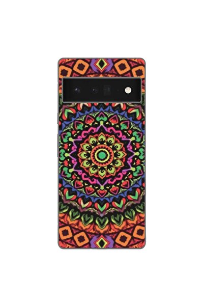 OEM Husa compatibila cu Google Pixel 6 Pro Silicon Gel Tpu Model Colorfull Ma...