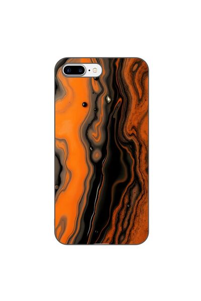 OEM Husa compatibila cu Apple iPhone 7 Plus, 8 Plus Silicon Gel Tpu Model Met...