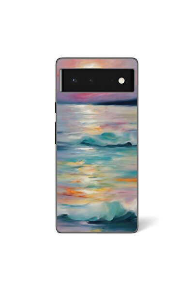 OEM Θήκη συμβατή με Google Pixel 6 από σιλικόνη gel TPU με σχέδιο ακουαρέλας ...