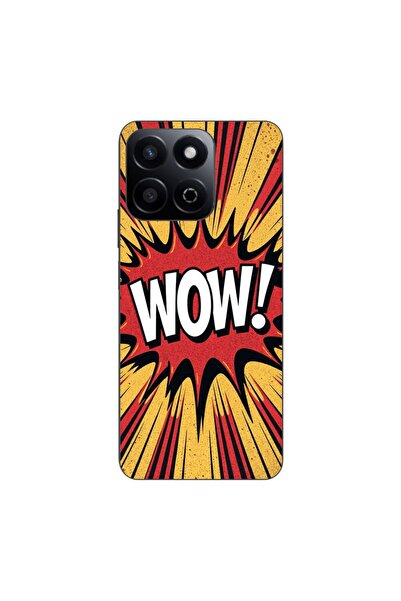 OEM Husa compatibila cu Honor 200 Smart Silicon Gel Tpu Model Comic Book WOW ...