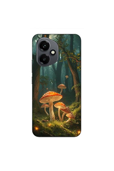OEM Husa compatibila cu Honor 400 Silicon Gel Tpu Model Glowing Magical Mushr...