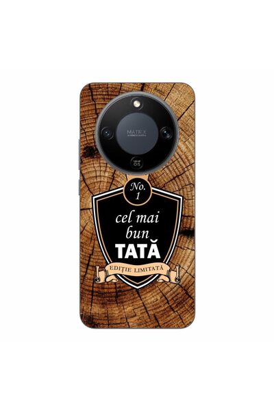 OEM Husa compatibila cu Honor Magic8 Lite Silicon Gel Tpu Model Cel Mai Bun Tata