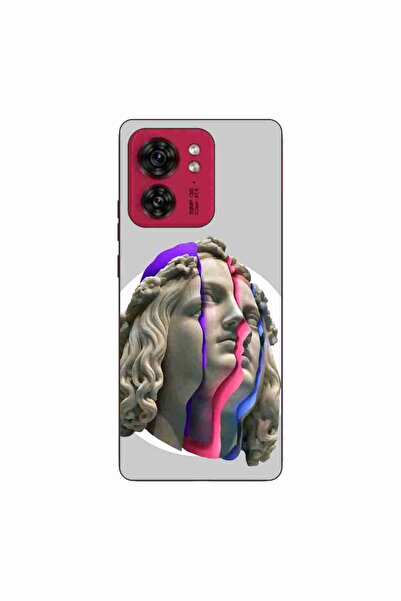 OEM Θήκη συμβατή με Motorola Edge 40, από σιλικόνη gel TPU, μοντέλο Neon Ruins