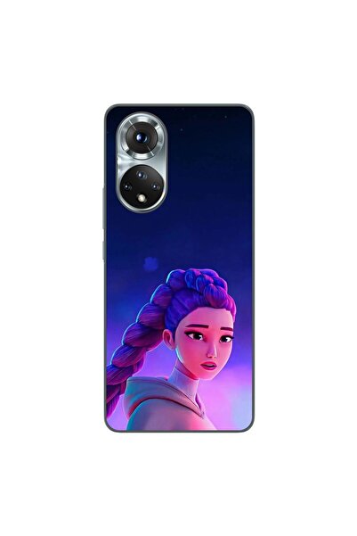 OEM Husa compatibila cu Honor 50 Silicon Gel Tpu Model KPop Demon Hunters Rum...