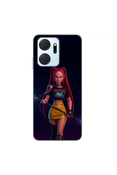OEM Husa compatibila cu Honor X7a Silicon Gel Tpu Model KPop Demon Hunters Mi...