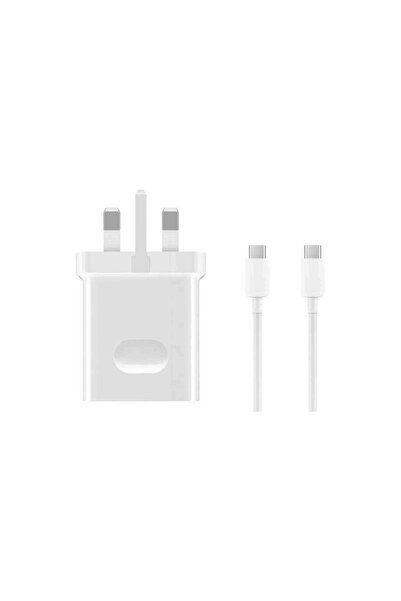 Zen Store شاحن سريع USB-C بقوة 20 واط مع كابل من النوع C - محول طاقة بقابس بر...