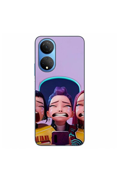 OEM Husa compatibila cu Honor X7 Silicon Gel Tpu Model KPop Demon Hunters Cry...