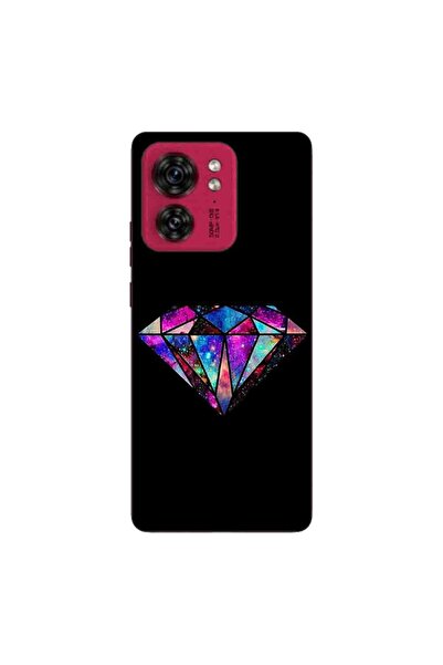 OEM Husa compatibila cu Motorola Edge 40 Silicon Gel Tpu Model Diamond Black