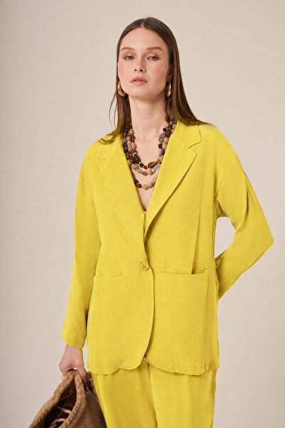FTZ WOMEN Women's Begonia Jacket Suit Yellow 30777