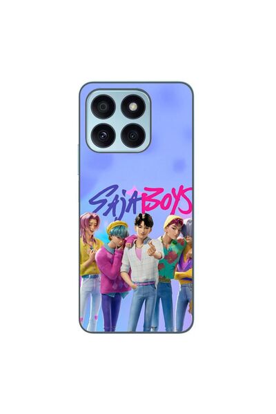 OEM Husa compatibila cu Honor X8b Silicon Gel Tpu Model KPop Demon Hunters Sa...