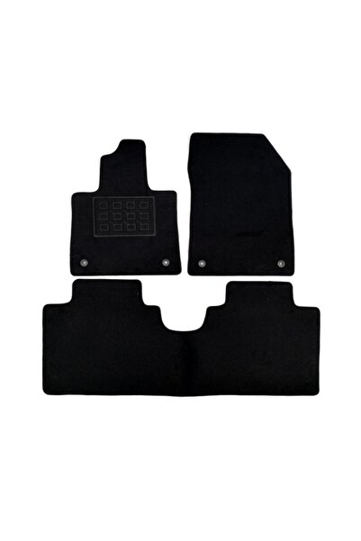 RapidAuto Covorase mocheta Smart #3 Electric 2023-, culoare neagra, 3 buc.