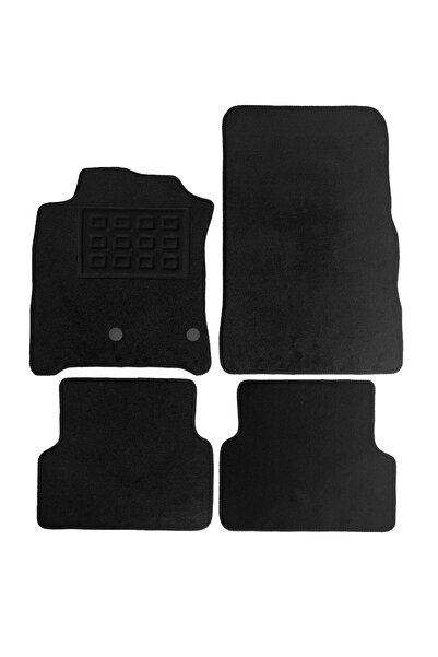 RapidAuto Set covorase auto mocheta Renault Grand Modus 2008→, Negru, 4 buc.