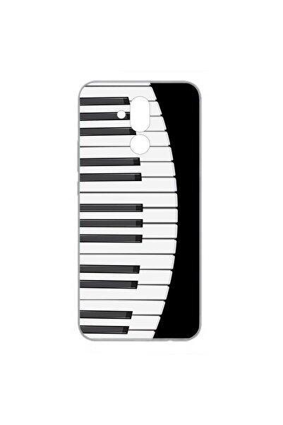 OEM Husa compatibila cu Huawei Mate 20 Lite Silicon Gel Tpu Model Piano Keys