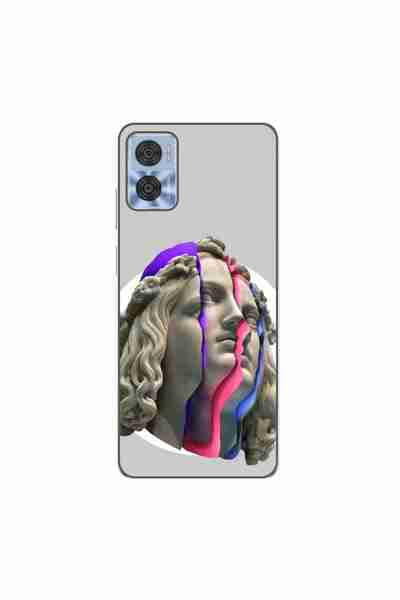 OEM Husa compatibila cu Motorola Moto E22, E22i Silicon Gel Tpu Model Neon Ruins