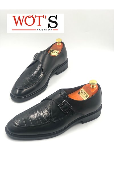 WOTS FASHION Genuine leather classic men's shoes
