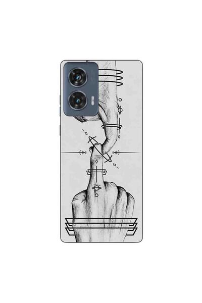 OEM Husa compatibila cu Motorola Edge 50 Fusion Silicon Gel Tpu Model Univers...