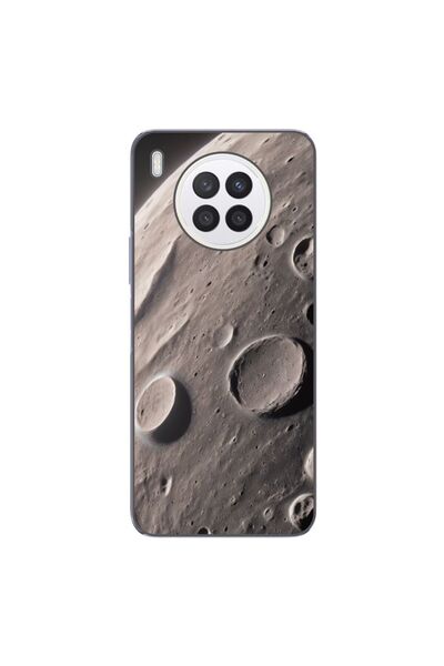 OEM Husa compatibila cu Huawei Nova 8i Silicon Gel Tpu Model Moon Surface