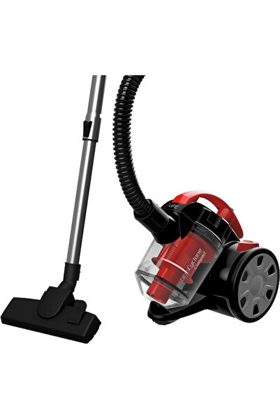 Life Ultra Cyclone Συμπαγής Ηλεκτρική Σκούπα 700W Χωρίς Σακούλα 1.5λτ Κόκκινο