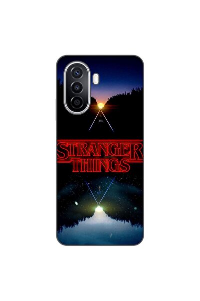 OEM Θήκη συμβατή με Huawei Nova Y70 Σιλικόνης Τζελ TPU Σχέδιο Stranger Things...