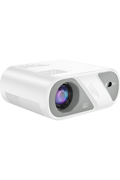 hoco. Hoco DT1 Προβολέας LCD HD LED με Wi-Fi Λευκό