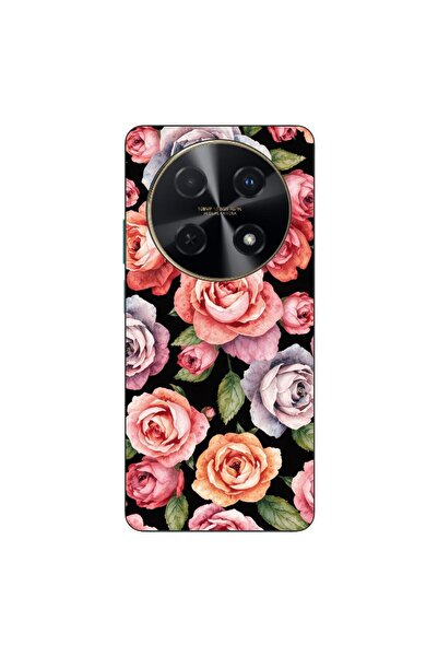 OEM Husa compatibila cu Huawei Nova 12i Silicon Gel Tpu Model Colorfull Roses...