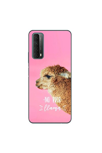 OEM Калъф, съвместим с Huawei P Smart 2021, силиконов гел TPU, с десен и надп...