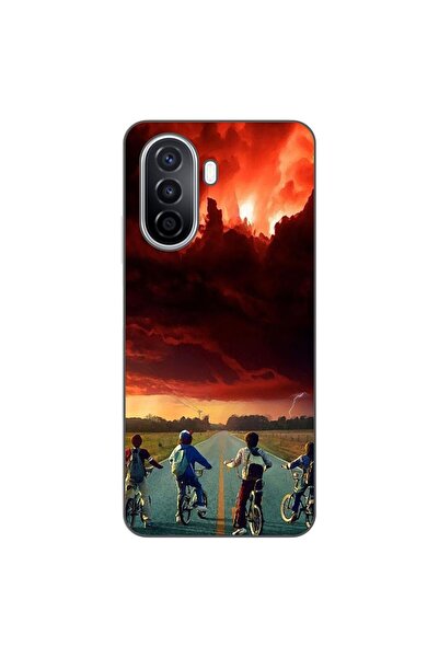 OEM Θήκη συμβατή με Huawei Nova Y70 Σιλικόνης Τζελ TPU Μοντέλο Stranger Thing...