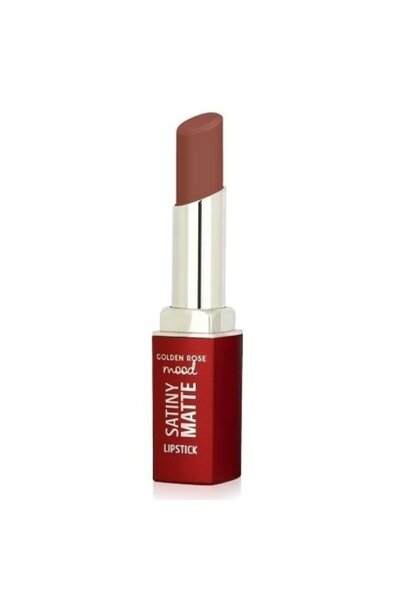 Golden Rose MOOD SATINY MATTE LIPSTICK 02 VELVET TAUPE 3.5G