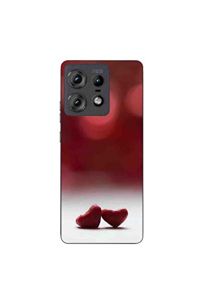 OEM Husa compatibila cu Motorola Edge 50 Pro Silicon Gel Tpu Model Little Hearts